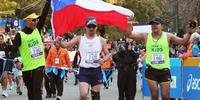 Mineiro chileno Edison Peña completou Maratona de Nova Iorque