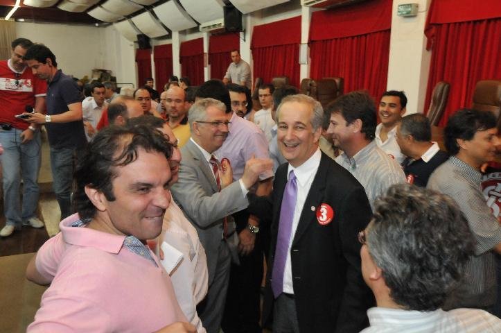 Luigi e Affatato disputar&atilde;o os votos dos s&oacute;cios do Inter em 4 de dezembro