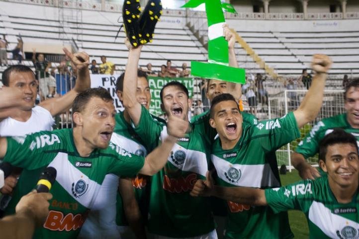 Coritiba vence Duque de Caxias e garante vaga na S&eacute;rie A do Brasileir&atilde;o