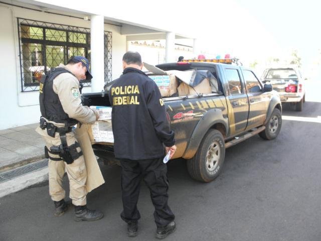 Presas 33 pessoas em opera&ccedil;&atilde;o de combate ao contrabando de cigarro