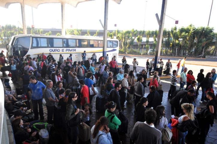Sexta-feira foi movimentada na Rodovi&aacute;ria de Porto Alegre