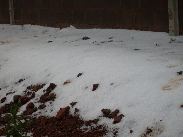 Granizo atingiu 21 cidades do Estado