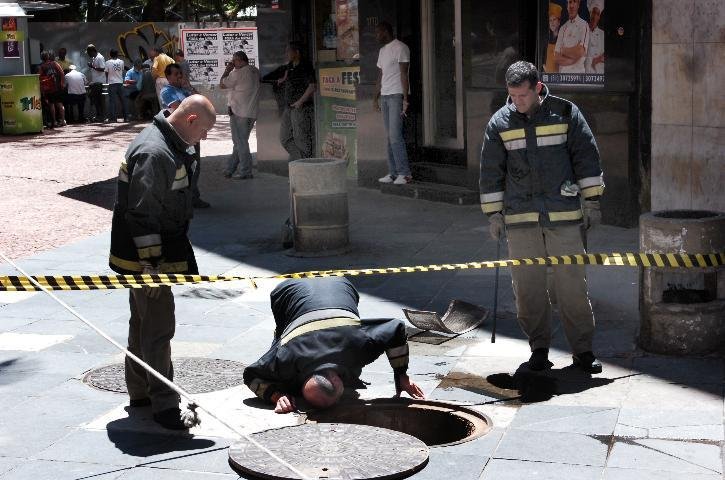 Pane na rede el&eacute;trica pode ter causado inc&ecirc;ndio no centro da Capital