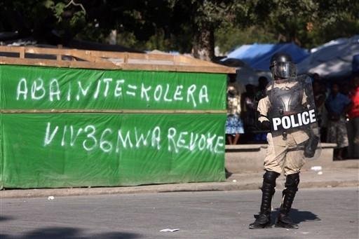 Brasil adota medidas para evitar o c&oacute;lera entre soldados no Haiti