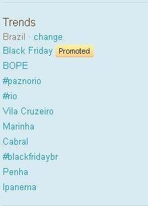Crise no Rio dominou Trending Topics do Brasil no Twitter