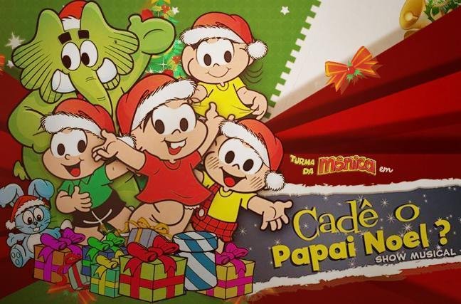 Turma da M&ocirc;nica apresenta show de Natal em Porto Alegre