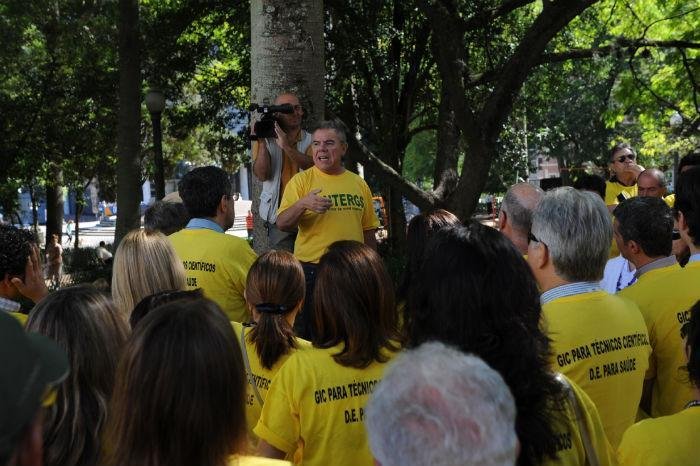 De acordo com a assessoria de imprensa da Federasul, o protesto est&aacute; tendo boa receptividade dos motoristas