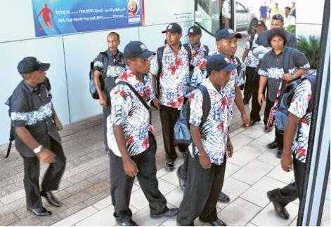 Hekari United e TP Mazembe chegam a Abu Dhabi