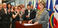 Assembleia gaúcha concede Mérito Farroupilha à governadora Yeda Crusius