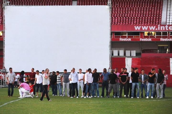 Torcida foi ao Beira-Rio como se fosse dia de jogo