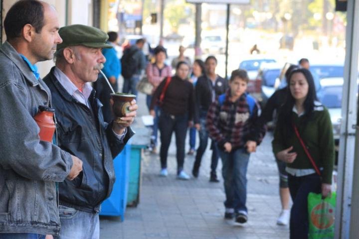 Em Santana do Livramento, a temperatura foi de 8,7&ordm;C