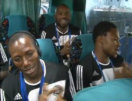 Mazembe divulga v&iacute;deo da comemora&ccedil;&atilde;o ap&oacute;s vit&oacute;ria sobre o Inter