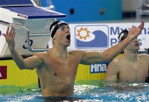 Cielo conquista ouro nos 50m livre em Dubai
