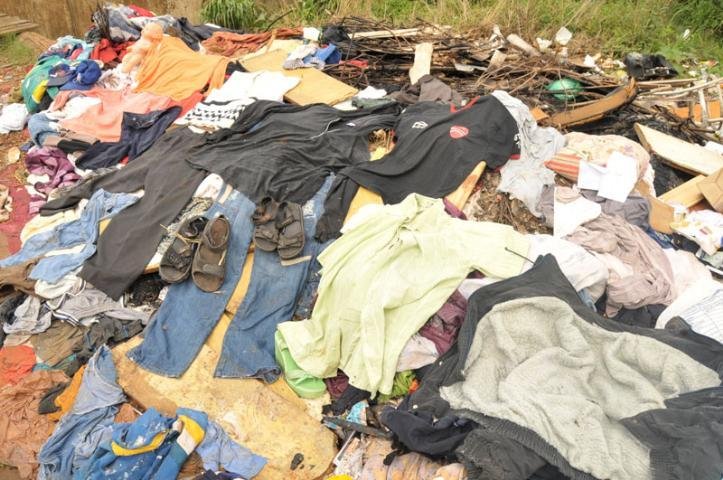 Roupas estavam jogadas &agrave;s margens do rio Tigre, no final da rua Rog&eacute;rio Zandavale, pr&oacute;ximo ao loteamento da Brigada Militar
