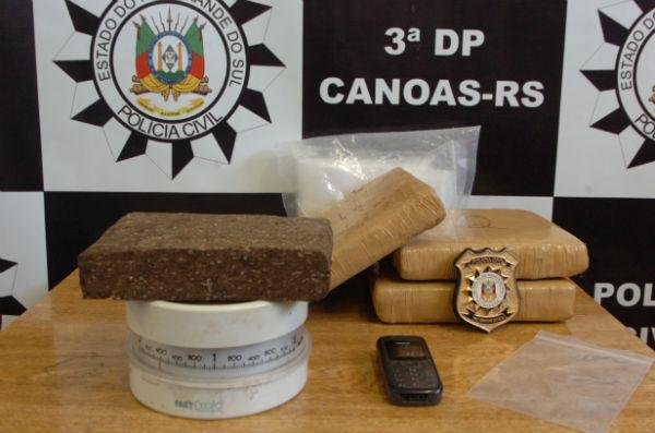 Droga foi apreendida em resid&ecirc;ncia do bairro Rondon