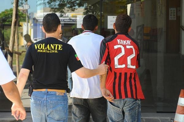 Dois suspeitos foram presos 