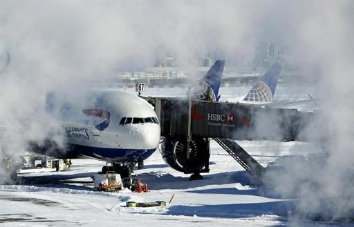 Ac&uacute;mulo de neve passa de 70 cent&iacute;metros em um fim de semana nos EUA