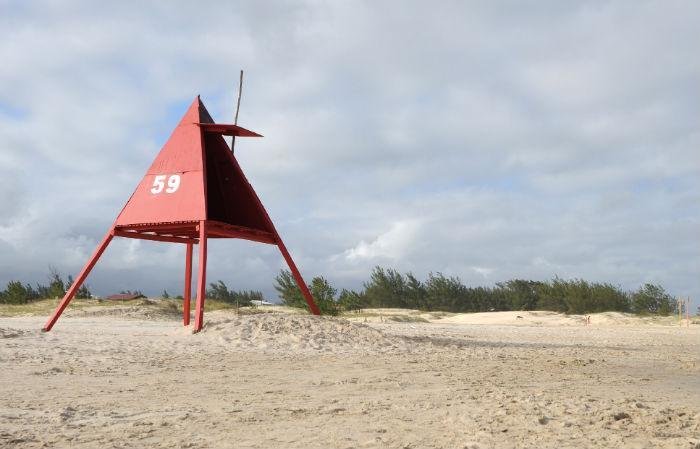 Menino de dez anos morre afogado na frente de guarita sem salva-vidas em Cap&atilde;o Novo