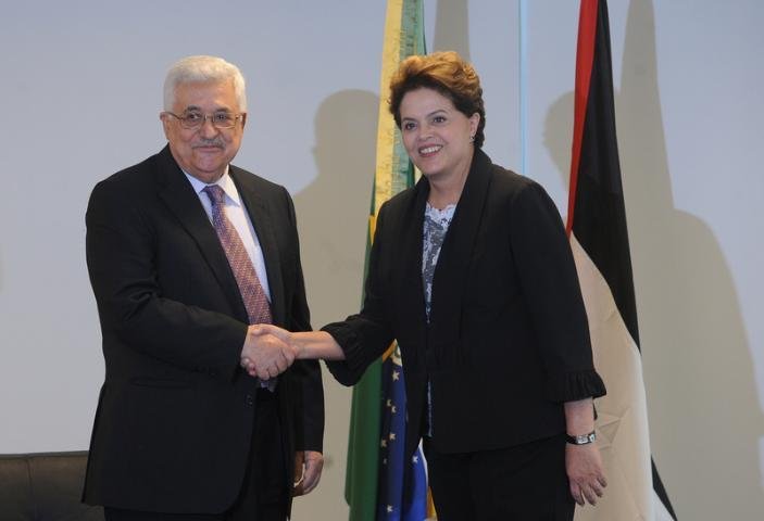 Mahmoud Abbas convida Dilma para visita &agrave; Palestina