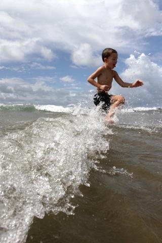 O tempo intercalou momentos de c&eacute;u aberto com outros de nuvens pesadas