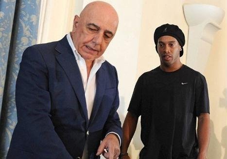 Flamengo diz que conquistou Galliani para ter Ronaldinho