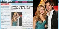 Shakira anuncia fim do namoro com seu agente Antonio de la Rúa