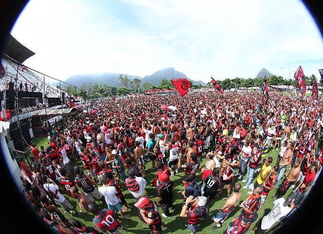 Torcida presente na G&aacute;vea