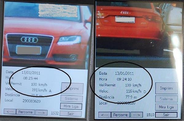 PRF flagra Audi com placas de Porto Alegre a 191 km/h na Freeway
