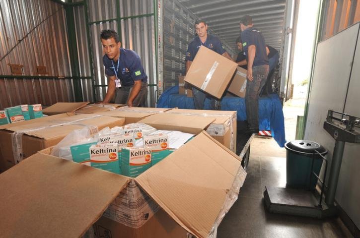 Minist&eacute;rio da Sa&uacute;de enviou hoje os primeiros medicamentos para v&iacute;timas de chuva no Rio de Janeiro