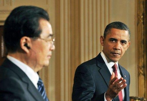 Obama pede ajustes na moeda chinesa em encontro com Hu Jintao