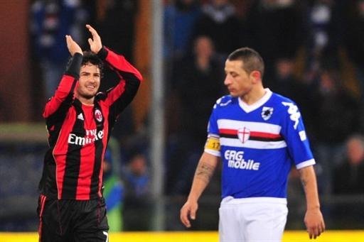 Ex-jogador do Inter marcou dois gols na vit&oacute;ria sobre o Sampdoria