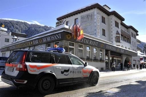 Explos&atilde;o ocorre em hotel de Davos