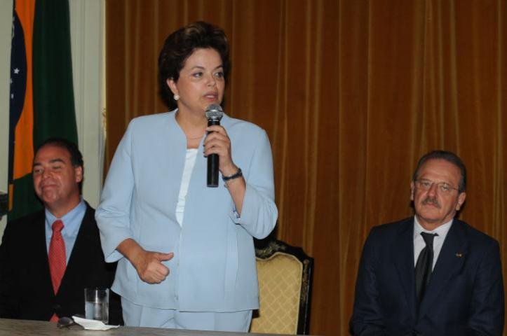 Em discurso, Dilma fala sobre investimentos na Metade Sul