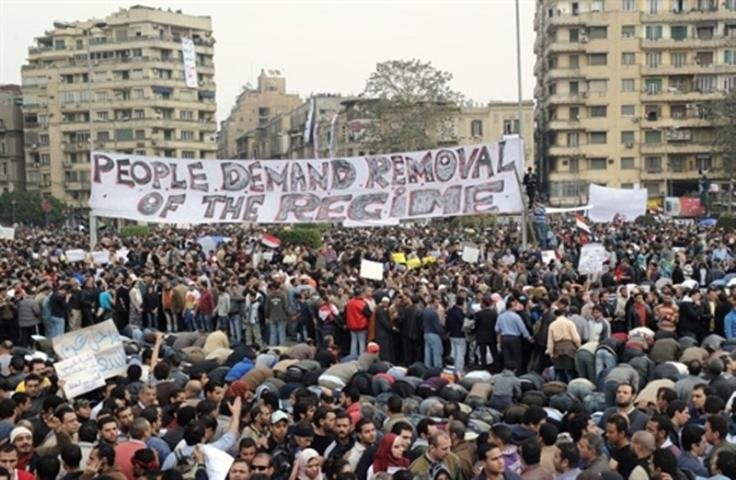 For&ccedil;as Armadas pedem o fim dos protestos no Egito