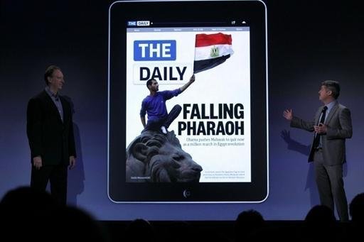 Rupert Murdoch lan&ccedil;a jornal The Daily para iPad
