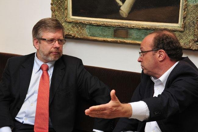 Maia se reuniu com presidente da Assembleia