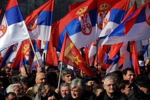 Manifestantes se reuniram para exigir elei&ccedil;&otilde;es legislativas antecipadas