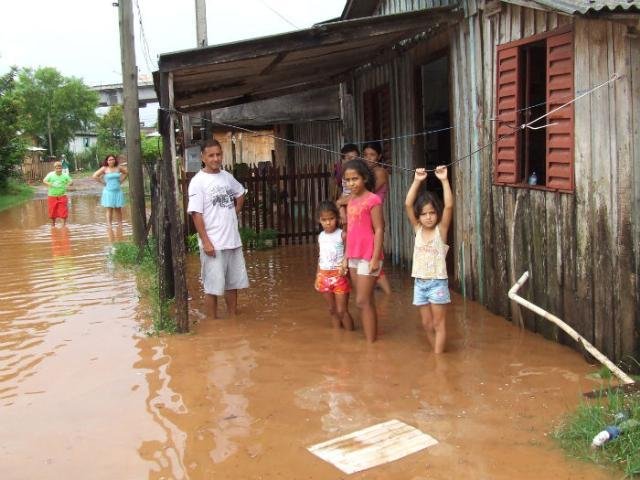 Meteorologia registrou mais de 110 mm de chuva no Vale dos Sinos