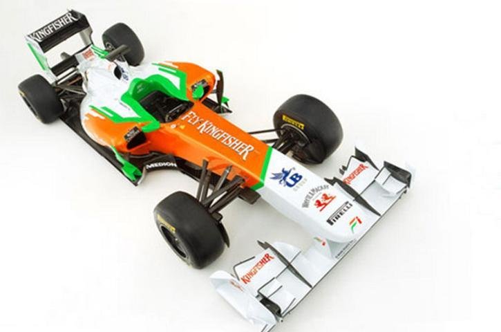 Carro 2011 da Force India foi apresentado pela Internet