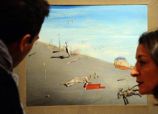 Tela de Dal&iacute; bate recorde em leil&atilde;o em Londres