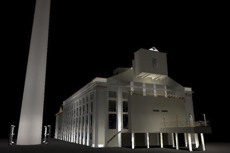 Usina do Gas&ocirc;metro ganhar&aacute; ilumina&ccedil;&atilde;o art&iacute;stica