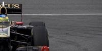 Bruno Senna estreou em testes com a Renault