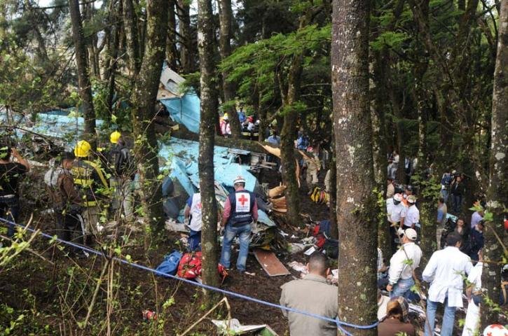 Queda de avi&atilde;o em Honduras mata 14 pessoas
