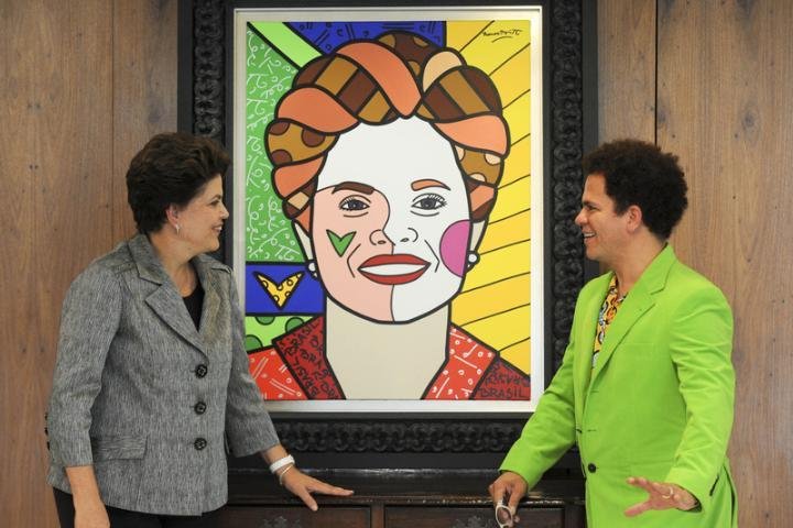 Artista &eacute; conhecido por seus pain&eacute;is coloridos e geom&eacute;tricos