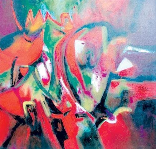 Obra de Roseli Deon est&aacute; presente na exposi&ccedil;&atilde;o