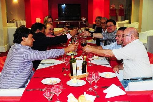 Diretoria do Inter confraterniza com dirigentes do Jaguares