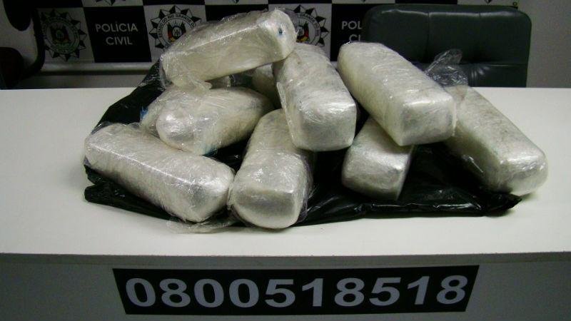 Denarc apreende cerca de R$ 100 mil em drogas no Vale do Taquari