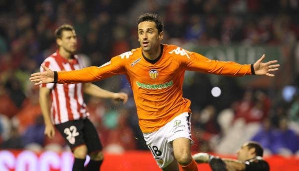 Jonas marca primeiro gol pelo Valencia