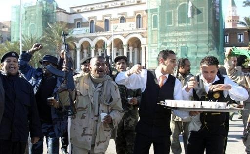 Clima em Tripoli era de vit&oacute;ria