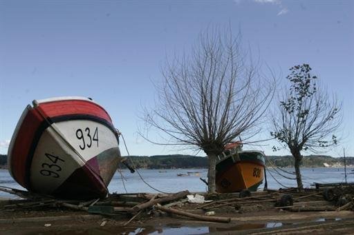 Reflexos do tsunami no Jap&atilde;o chegam com pouca for&ccedil;a ao Chile
